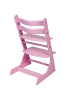 Растущий регулируемый стул Kid-Fix для ребенка и школьника Розовый
