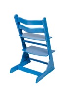 Растущий регулируемый стул Kid-Fix для ребенка и школьника Синий